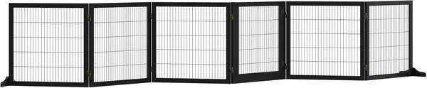 Absperrgitter Hund Verstellbar Freistehend 70H x 432B cm