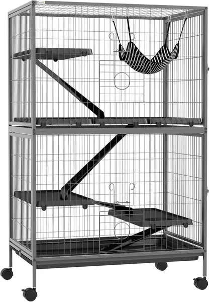 Freigehege Ausziehbares Tablett Hängematte 80 x 52 x 128