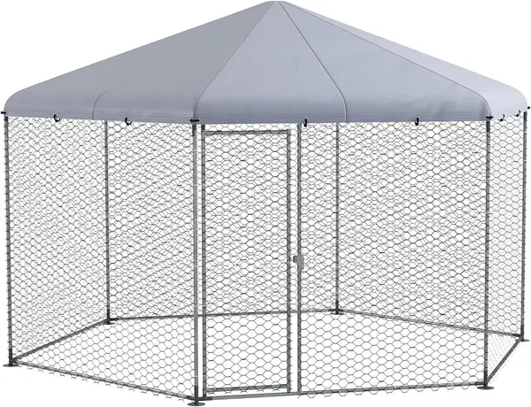 Freilaufgehege Hühnerstall 4 x 3