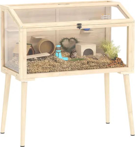 Hamsterkäfig mit Wippe für Hamster 110 x 52 x 101 cm