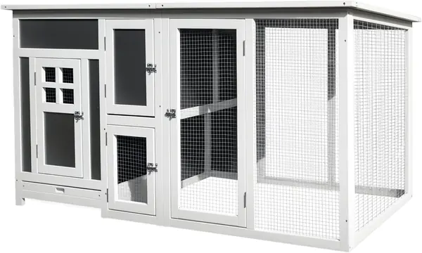 Hühnerstall Hühnerhaus 160 x 75 x 80 cm für 1-2 Hühner