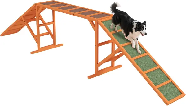 Hunde Agility Steg Sicherheitsstange bis 40 kg