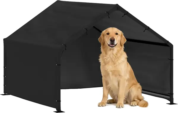 Hundehütte Hundehaus für Hunde bis 30 kg 125 x 110 x 93