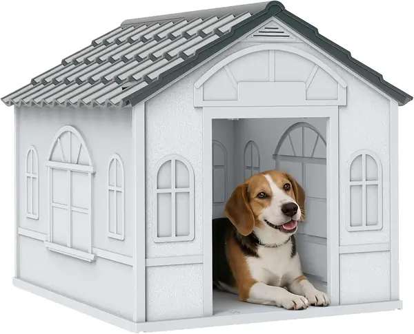 Hundehütte Satteldach für Hunde unter 20 kg 65 x 75