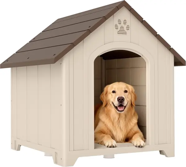 Hundehütte Wetterfestes Hundehaus für Große Hunde