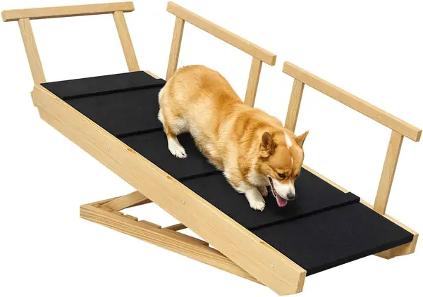 Hunderampe für Bett und Couch 85 cm Faltbar