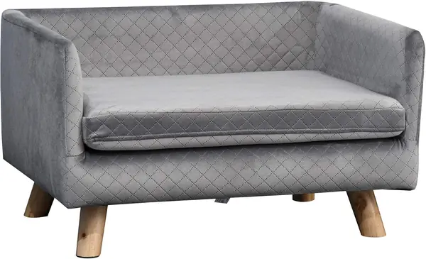 Hundesofa Erhöht – Rückenlehne, Kleine Hunde