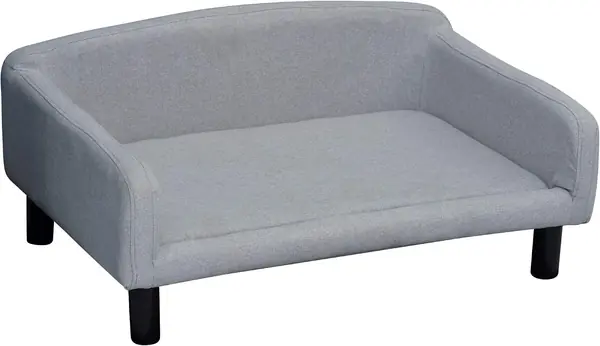 Hundesofa mit Rückenlehne für mittle Hunde 82 x 54 x 36