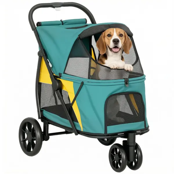 Hundewagen Faltbar bis 20 kg für mittelgroße Hunde