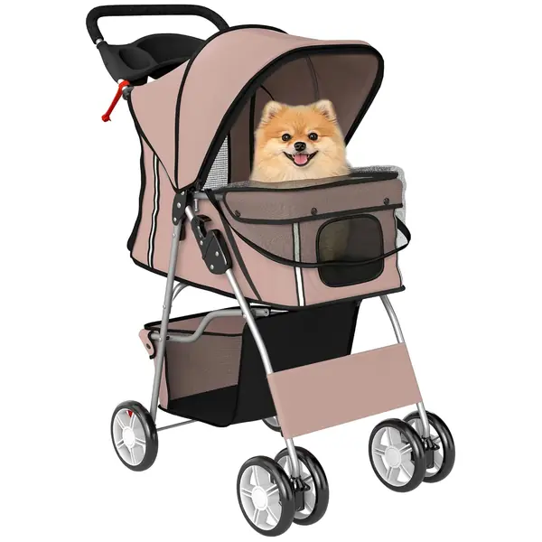 Hundewagen Hundebuggy Faltbar für kleine Hunde bis 10kg
