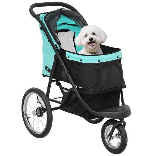 Hundewagen Jogger Hundebuggy klappbar für kleine Hunde &