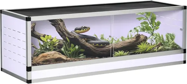 Terrarium für Reptilie Fütterungsbox für Insekten 120 x